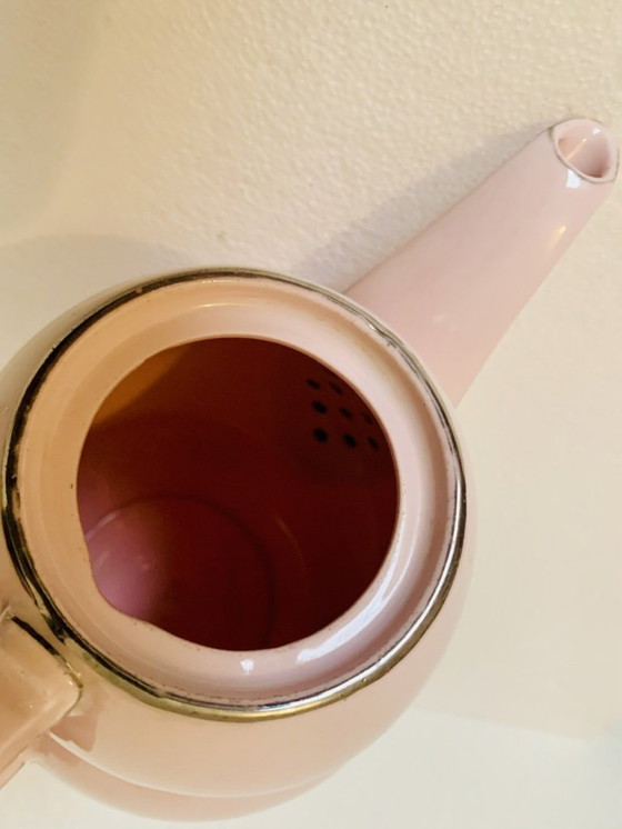 Image 1 of Art Deco theepot van RGK, Tsjechoslowakije, jaren 1930