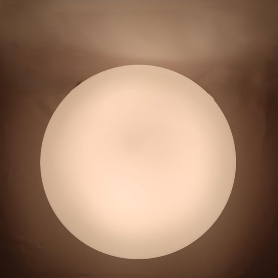 Image 1 of Vintage Gorlitz glazen paddenstoellamp, Karin Korn Design, Mid-Century Modern