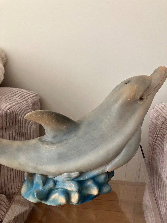 Image 1 of Heico dolphin lamp