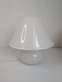 Vintage Mushroom Lamp Glashütte Limburg