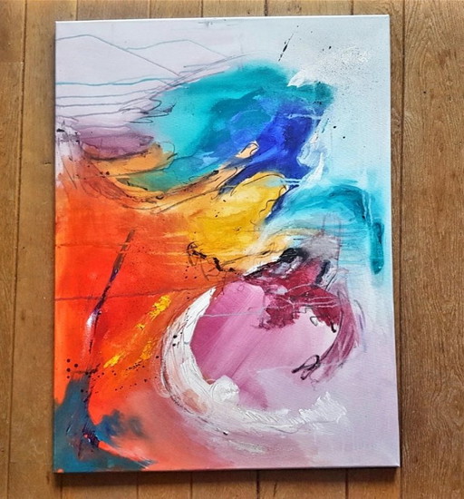 Peinture abstraite,Go Inside