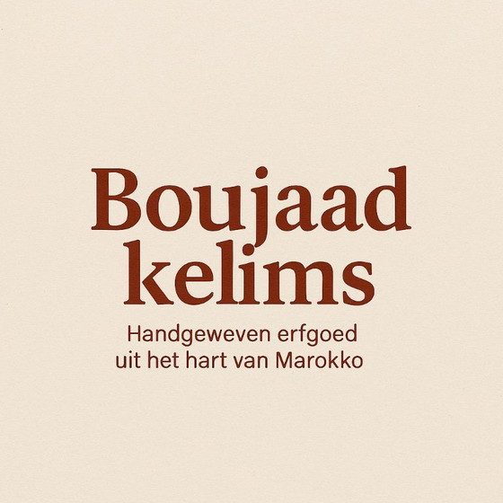 Image 1 of Authentic Boujaad rug