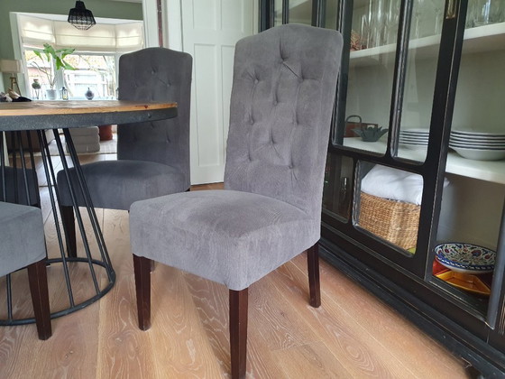 Image 1 of De Tafelaar dinning chairs set