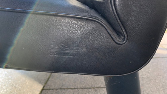 Image 1 of ABSOLUTE RARITY - SOFÁ DE DISEÑO DE SEDE DS 107 Cuero negro