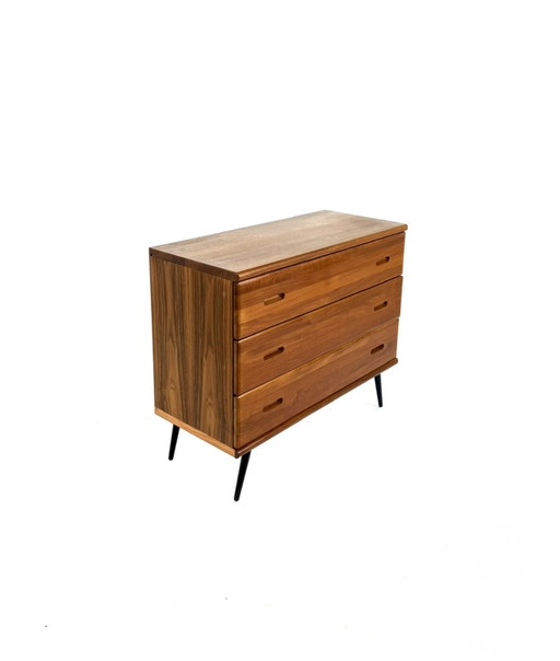 Cassettiera vintage XL in teak, Dyrlund '80