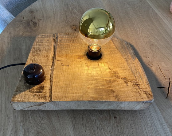 Image 1 of Table lamp, block lamp