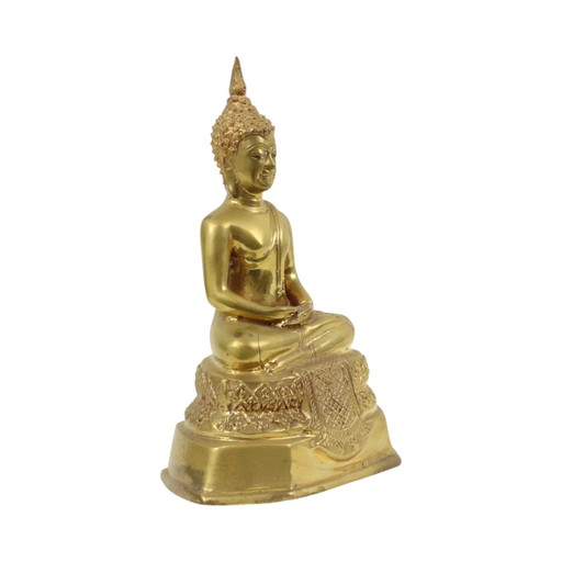 Statue de Bouddha thaïlandaise en laiton