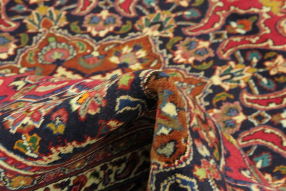 Image 1 of Original Perserteppich Keschan,Kashan Rot 344 x 253 cm Top Zustand Klassik Alt