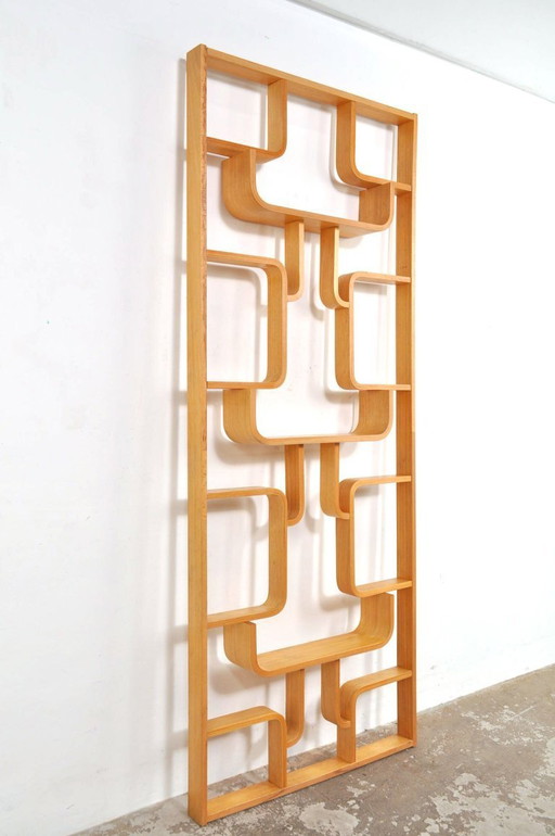 Ludvik Volak room divider / wall unit 1950s