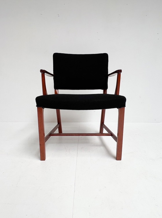 Image 1 of Satz von 2 dänischen Mahagoni-Stühlen von Erik Bjorn Olsen, 1970er Jahre