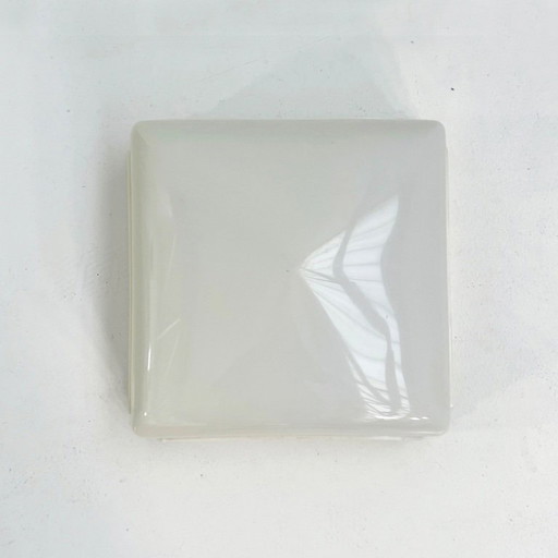 White Cnosso Wall Lamp by Angelo Mangiarotti for Artemide, 1960s