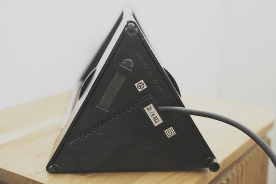 Image 1 of Lampada Kandido di Ferdinand Alexander Porsche per Luci Italia, lampada da tavolo alogena cromata anni '80