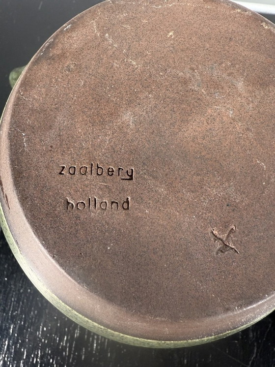 Image 1 of Zaalberg Pottery Teapot - Vintage