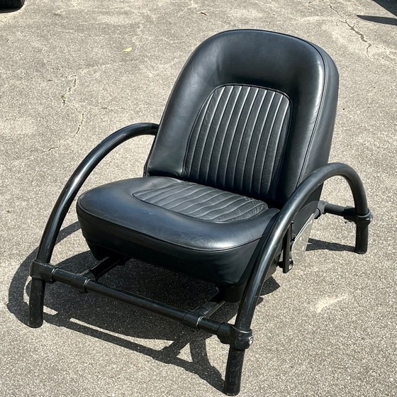 Image 1 of ron arad - sedia rover originale (ca. 1981) - restaurata - classico del design