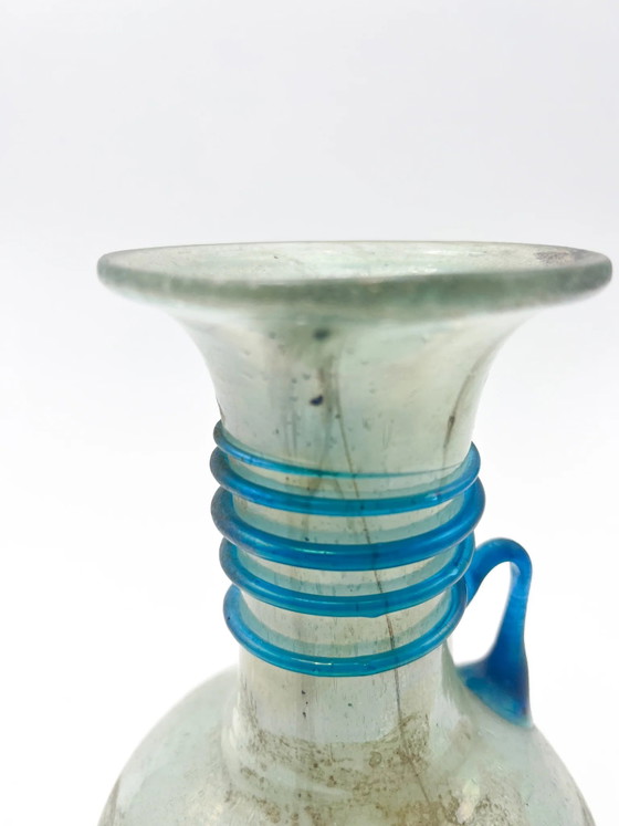 Vaso in vetro Scavo blu Cenedese, inizio XX secolo – Vasi (photo 9 of 12)