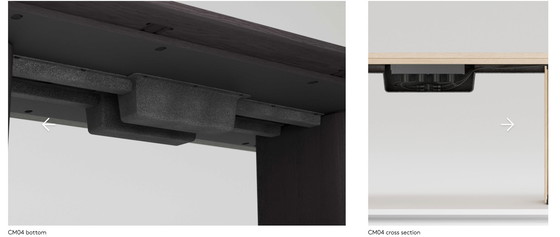 Image 1 of Table de réunion Kami Oval 1 - Arco