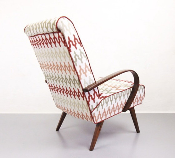 Image 1 of 2xFauteuils, 1960 "Wildlife" (faune et flore)
