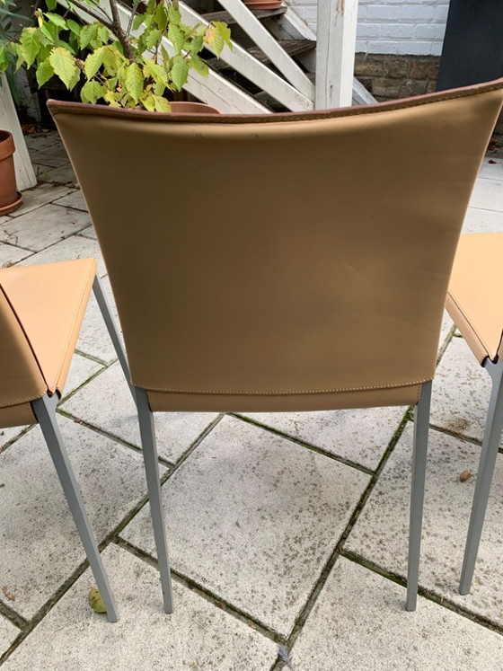 Image 1 of Set of 6 Zanotta chairs