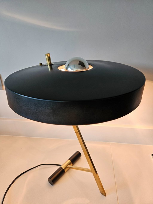 Lámpara de mesa Louis Kalff Model-Z Diplomat '60