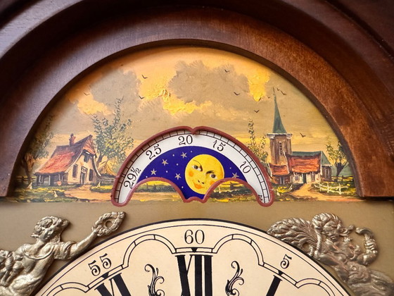 Image 1 of Orologio a pendolo Warmink vintage 145 cm con angeli