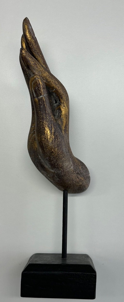 Scultura della mano di Buddha/Mudra