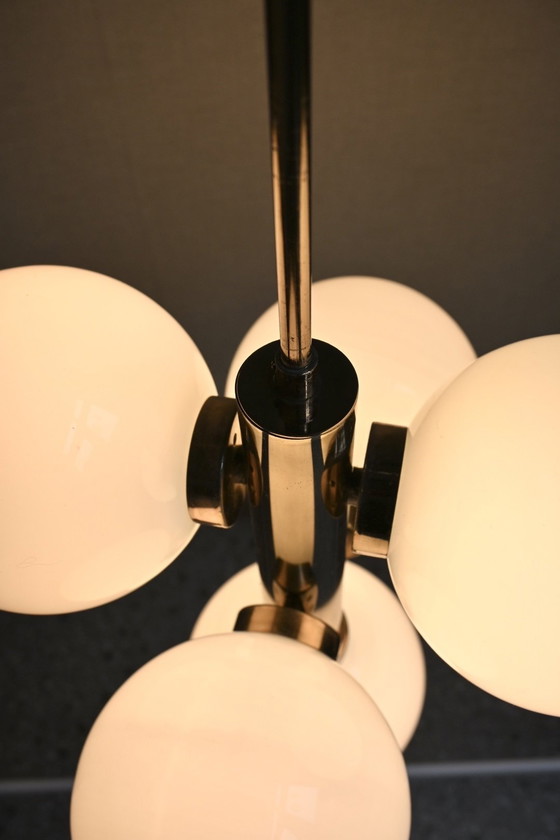 Image 1 of Lampada a globo massiccia, probabilmente degli anni '80