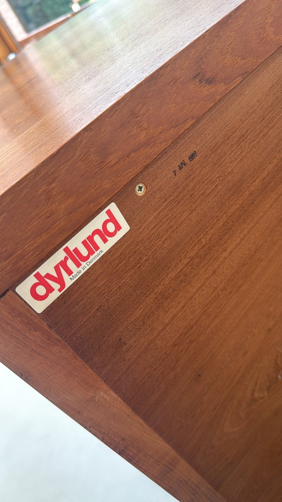 Image 1 of Vintage massief teak houten Dyrlund dressoir 