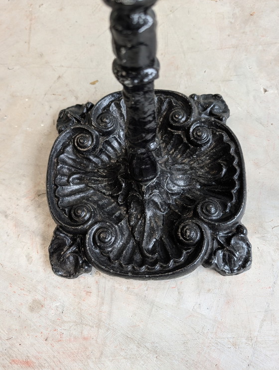 Umbrella stand - Cast Iron Art Nouveau (photo 4 of 8)
