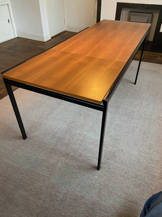 Image 1 of Pastoe TU30 – Teck et acier – Design classique extensible (157–216 cm)