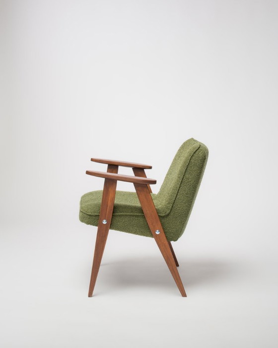 Image 1 of Fauteuil restauré de style moderne du milieu du XXe siècle : J. Chierowski, modèle 366