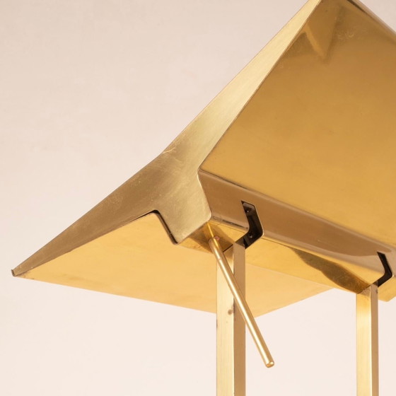 Marco Zotta Lampada da terra modernista italiana in ottone dimmerabile 1970 – Lampade da terra (photo 10 of 20)