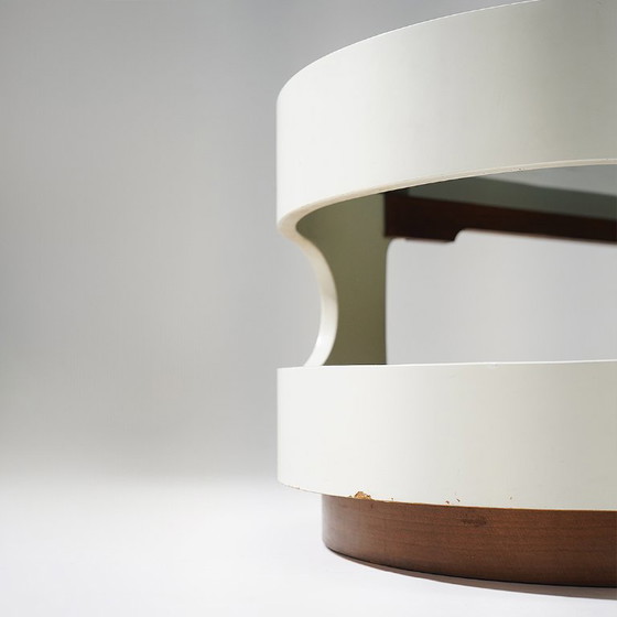 Couchtisch aus Holz und Glas im Space-Age-Stil, 1970er Jahre – Couchtische (photo 10 of 14)