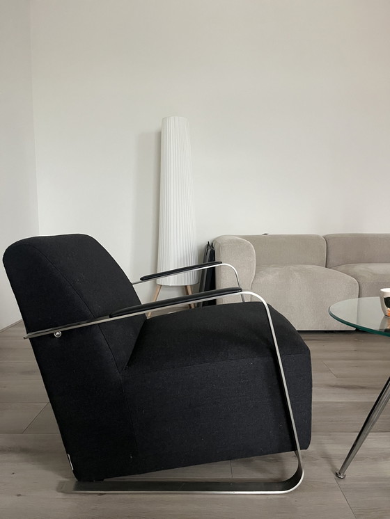 Image 1 of Zuiver Adwin Armchair - Black/Grey