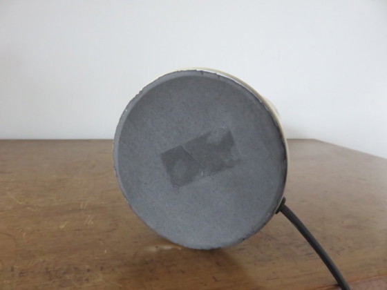 Image 1 of Grande lampada in cristallo ambrato, 1990