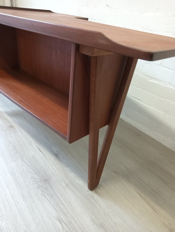 Image 1 of Boomerang Bureau, Peter Løvig Nielsen für Hedensted Möbelfabrik 