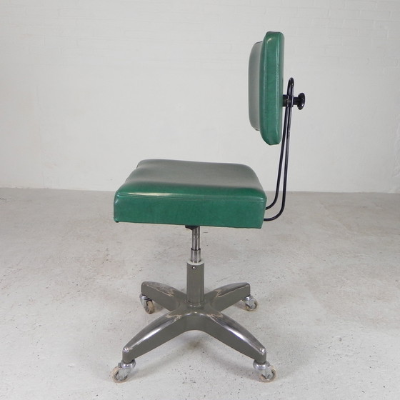 Image 1 of Vintage Office Chair, Swivel And Height Adjustable, 1950s