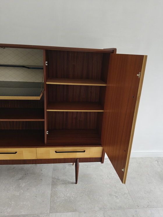 Image 1 of Aparador alto/barkast de mediados de siglo