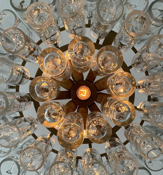 Image 1 of Suspension vintage Doria Leuchten des années 70