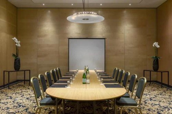 Image 1 of 1960's Large Ceiling light from the Iconic Hilton Hotel in Amsterdam