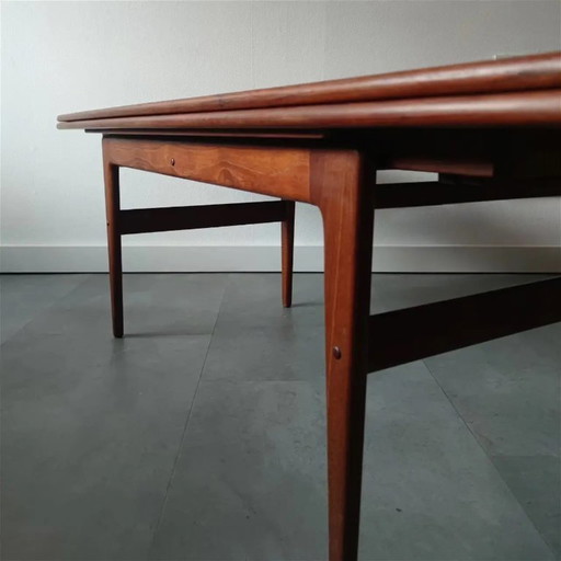 Vintage teak "Elevator" table by Kai Kristiansen