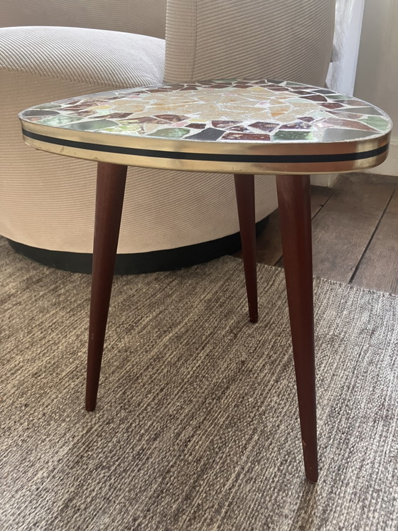 Tavolino Mosaico Vintage – Tavolini, Wood, Stone (photo 2 of 9)