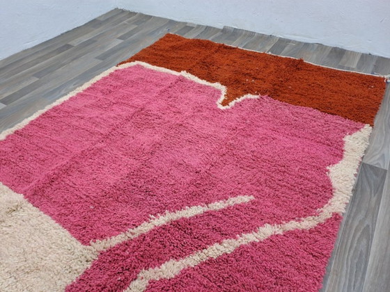 Image 1 of Tapis marocain artisanal en laine 300cmx150cm