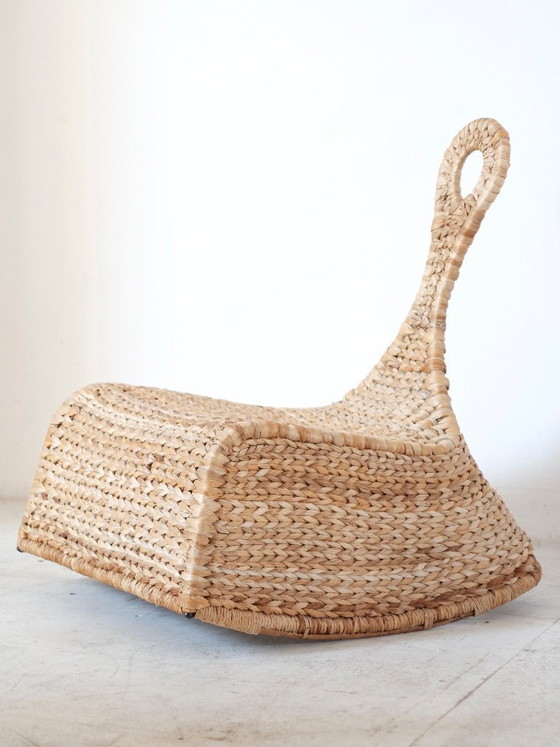 Image 1 of Vintage IKEA Gulhollmen rocking chair pair