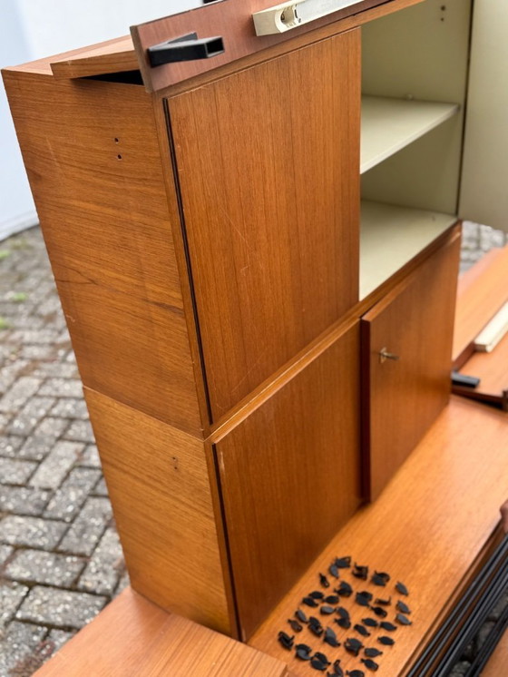 Image 1 of Omnia Modulair Teak Wandmeubel