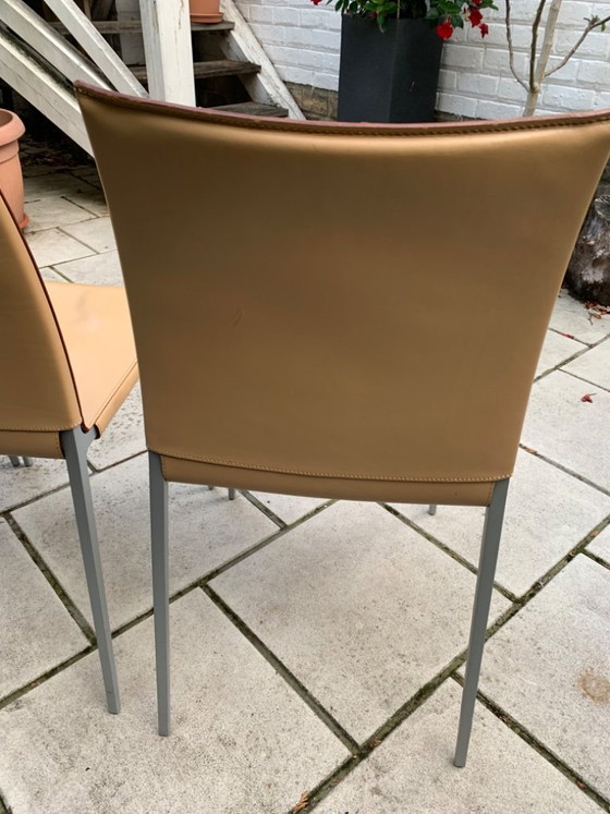 Image 1 of Set of 6 Zanotta chairs