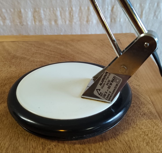 Lampe de bureau articulée par Aluminor (Fr.) - années 89 – Métal (photo 7 of 8)