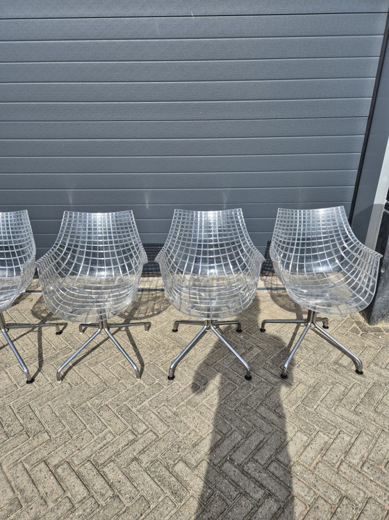 6 belle sedie di design Driade Meridiana – Sedie da pranzo, Plastica, Cromo (photo 3 of 9)