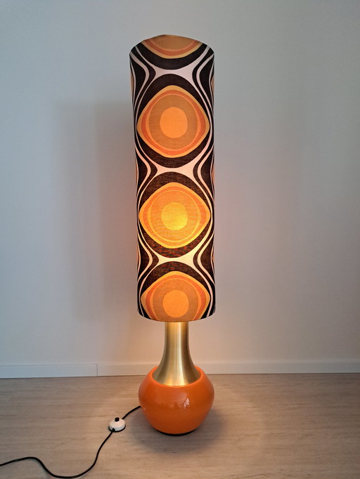Original Doria Floor Lamp 1970s Vintage Design