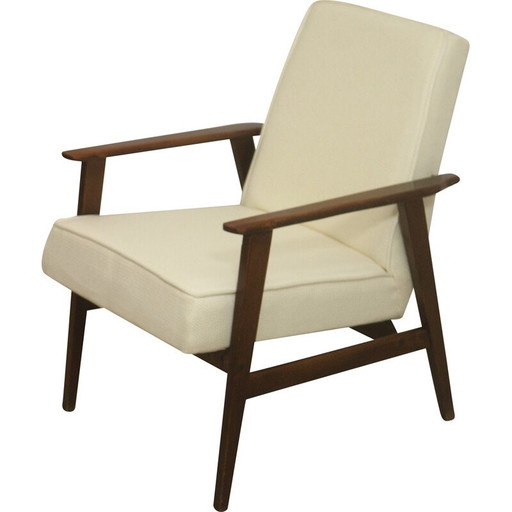 Poltrona vintage in legno 300-190n di Henryk Lis, 1970