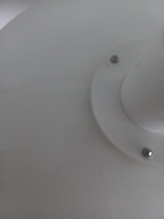 Image 1 of Plafonnier scandinave en métal, lampe en forme de bol/lampe annulaire, années 70/80